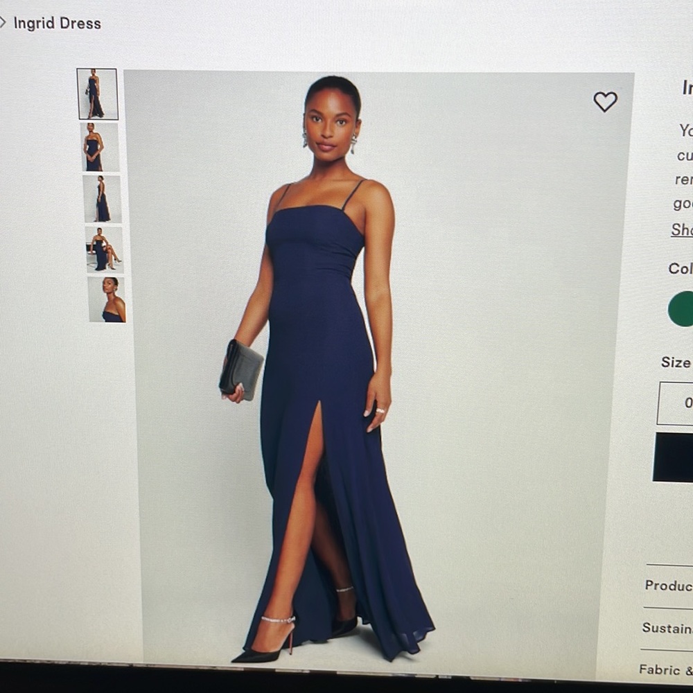 Reformation Ingrid Dress NWT